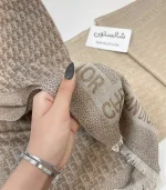 شال طرح مارک وارداتی برند دیور - تصویر 3