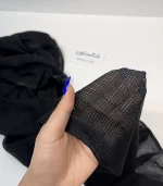 شال حصیری ماهی مشکی وارداتی - تصویر 3